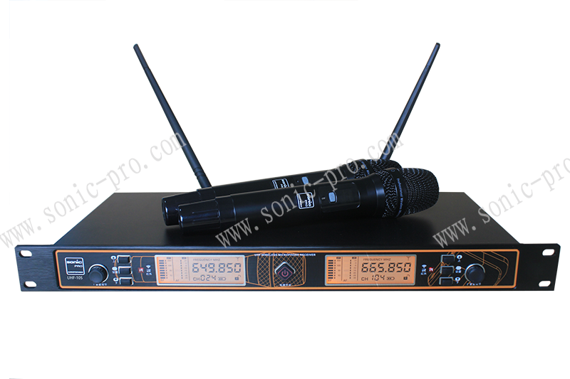 UHF-10S  无线双手持话筒