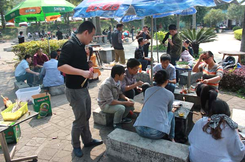 2014年踏青、烧烤活动