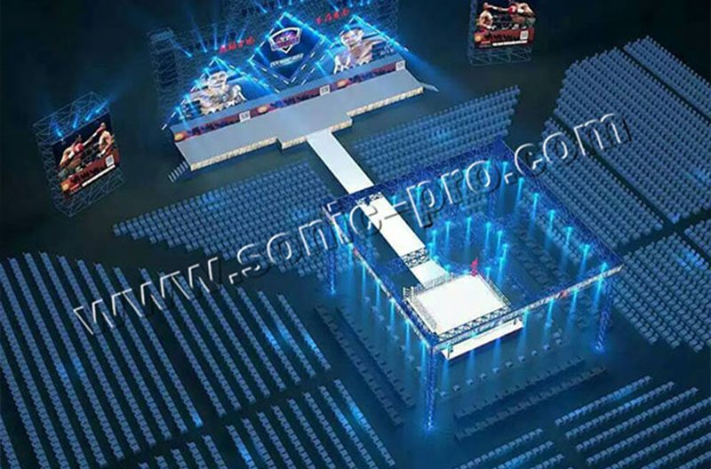 SONIC PRO音响助阵国际级顶尖搏击赛事丝路英雄世界功夫巡回赛