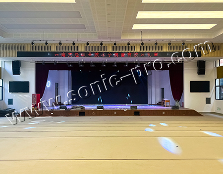 云南交通职业技术学院礼堂-案例分享