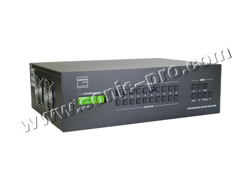 HDM-8NX 8进8出混合插卡矩阵