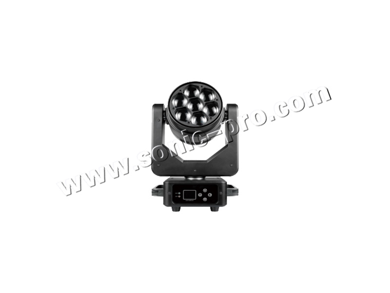 YD-725YR  7颗25W蜂眼电脑摇头灯（迷你款）