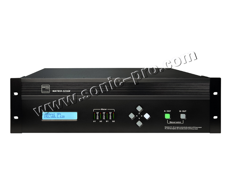 MATRIX-3216X  音频主备自动切换器
