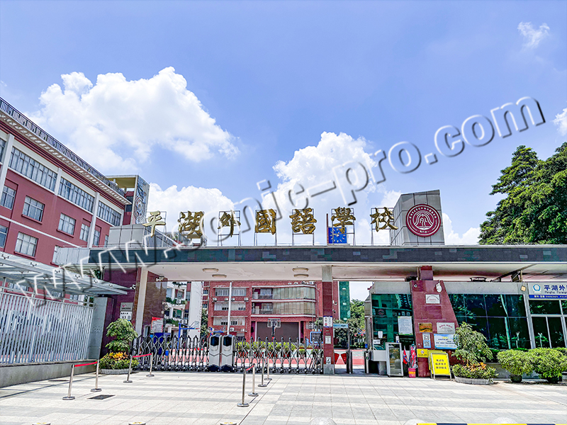 深圳市平湖外国语学校前后操场